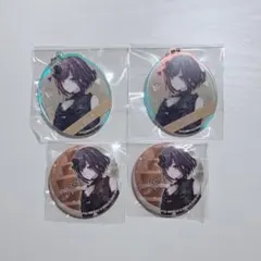 東雲絵名 缶バッジ 2点 ホログラム アクリル キーホルダー 2点 セット