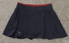 (試着のみ)adidas プリーツスカート ダークグレー Mサイズ