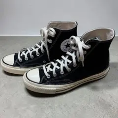 美中古 CONVERSE CT70 HI 黒 26cm 三ツ星 チャックテイラー