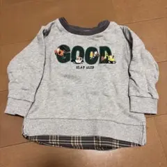 SLAP SLIP 車トレーナー 90cm