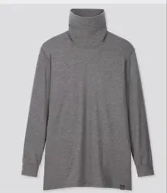 エクストラウォームタートルネックT九分袖　S