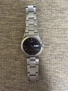 CASIO カシオ MTP-1240DJ 腕時計 黒文字盤 メンズ ジャンク品
