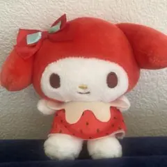 サンリオ　いちごみるくメイト　マイメロディ　マスコット
