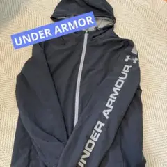 UNDER ARMOUR フード付きジャケット ブラック