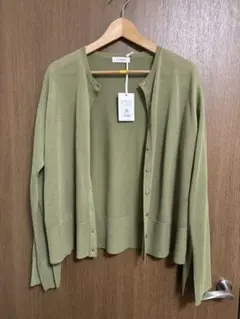 新品☆バロックジャパンリミテッド　スリーブスリットカーディガン
