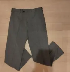 UNIQLO グレー ストレッチウールスリムフィットパンツ 76cm 試着のみ