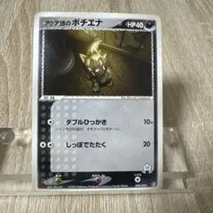 アクア団のポチエナ アクア団ハーフデッキW ADVCA 020…