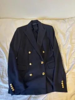 ポロラルフローレン　ニットブレザー　ダブル　金ボタン　ジャケット　POLO