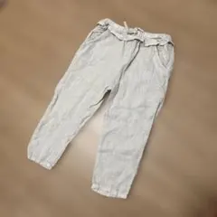 Zara リネン素材　サマーパンツ　104