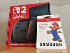 Nintendo Switch2 本体 + 256GB microSDカード