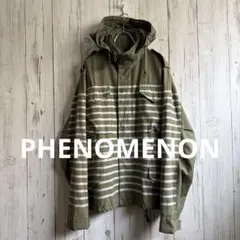 PHENOMENON ミリタリージャケット ストライプ フェノメノン