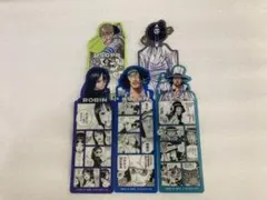 ONE PIECE ブックマークコレクション　ロビン　クザン　ルッチ　等　5枚