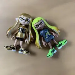任天堂　スプラトゥーン着せ替えコレクション　金、黄色