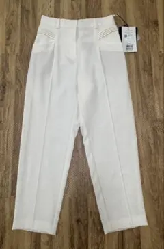 【新品未使用】GIANNI LO GIUDICE カジュアルパンツ ホワイト