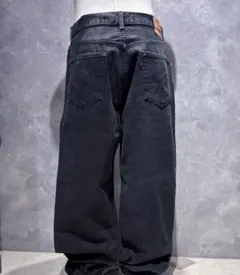 USA古着LEVI’S 550 ブラックデニムパンツ ワイド baggyアメカジのサムネイル