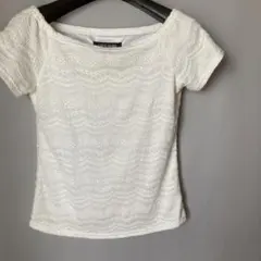 CECIL McBEE カットソー　M オフホワイト