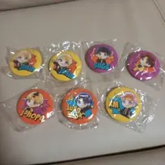 BTS　tinyTan　butter　ガチャ　ぴたでふぉめ缶バッチ　5点セット