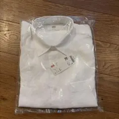 新品未使用UNIQLO リネン長袖シャツ L ホワイト