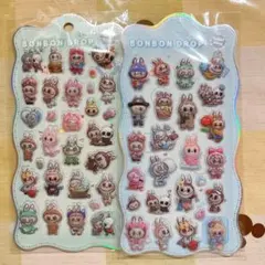 ラブブ ボンボンドロップシール 2枚