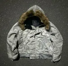 [希少]alpha industries N-2B silver