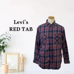 zC997【XL】Levi's RED TAB シャツ チェック 長袖 厚手のサムネイル