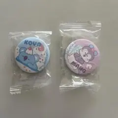 BT21 MANG KOYA 缶バッジ セット