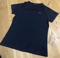 プーマスポーツウェア　レディース　ピンク　ネイビー　トップス