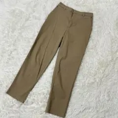 【c2906】UNIQLO ユニクロ　カジュアルパンツ　ベージュ　ウエストゴム