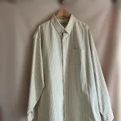 L.L.Bean ストライプ ボタンダウンシャツ 18-36メンズ