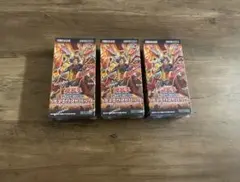 遊戯王　爆炎のデュエリスト　3ボックス　未開封