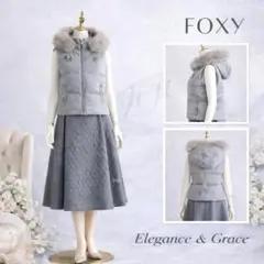 FOXEY 2022年Snow Flakeニットパーカー38 極美品 rene - メルカリ