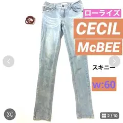 美シルエット　CECIL McBEEセシルマクビー スキニーデニム