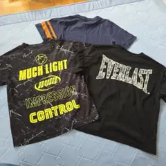 140cm　EVERLAST 他 Tシャツ3枚　セット