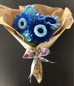モールフラワー　ブルー系