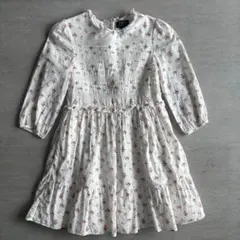美品✨Ralph Lauren Kids　小花柄ティアードワンピース　130cm