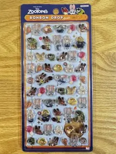 ズートピア　ボンボンドロップミニ　ボンボンドロップシール　ボンドロミニ