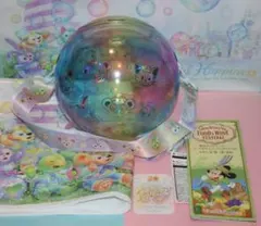 東京ディズニーシー　ダッフィー＆フレンズ　カラフルハピネス　ポップコーンバケット