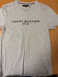 TOMMY HILFIGER ロゴ Tシャツ グレー 140 - メルカリ