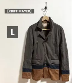 【KRIFF MAYER】クリフメイヤー コート ジャケット L 裏フリース