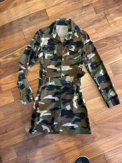 未使用　迷彩 ミリタリージャケット Mサイズ