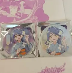 名探偵プリキュア！】キュアエクレールの正体は誰！？ 缶バッジ2点 帆