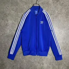 【人気】adidasトラックジャケット ジャージ 刺繍ロゴ 袖ライン 良カラー
