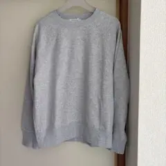 NICENESS SKID シルクコットンスウェット grey - メルカリ