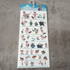 フォーサイズステッカー　ズートピア　4サイズ　4size