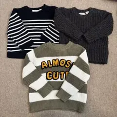 ZARA BABY ニットセーター 3点セット