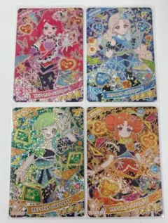 ひみつのアイプリ　4だん　カルテットスターバズリウム　４枚　まとめ売り
