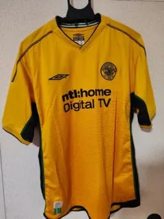 UMBRO セルティックユニフォーム(2003～2004) ブラック×ゴールドL