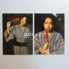 西畑大吾 なにわ男子 CanCam 2023年8月号 フォトカード 厚紙 セット