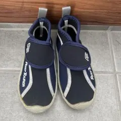 マリンシューズ 17cm ネイビー