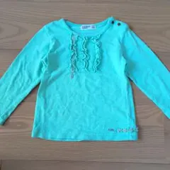 RAG MART 90cm キッズ　Tシャツ　トップス　エメラルドグリーン